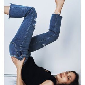 High waist jeans ZARA size 8